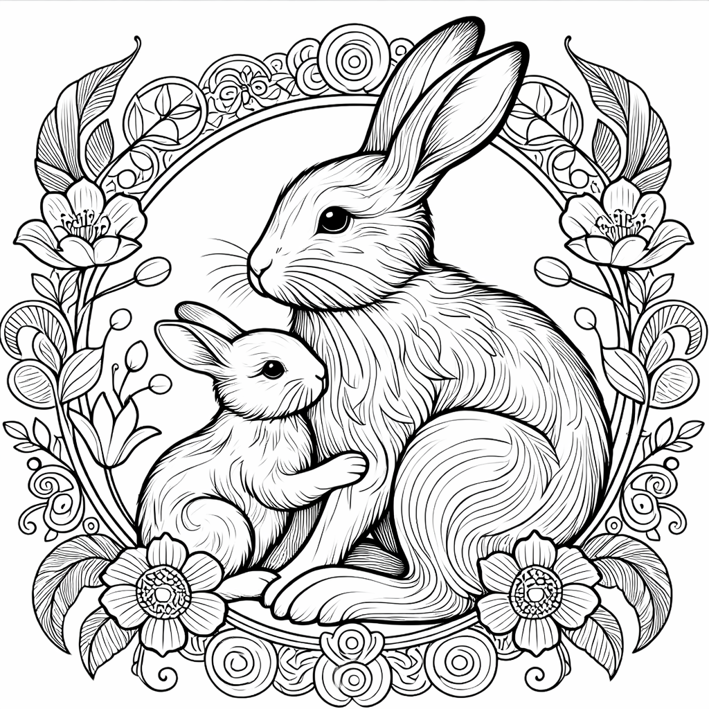 Cubs and Nature: Mandalas for All Ages – Animal Cub Coloring Book for Relaxation and Mindfulness